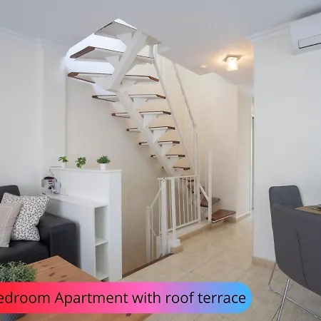 Desirable Rooftop Terrace , 2 Bedroom Apartment With Wifi In Costa Adeje Callao Salvaje Exterior photo