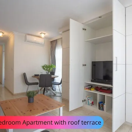 Desirable Rooftop Terrace , 2 Bedroom Apartment With Wifi In Costa Adeje Callao Salvaje Exterior photo