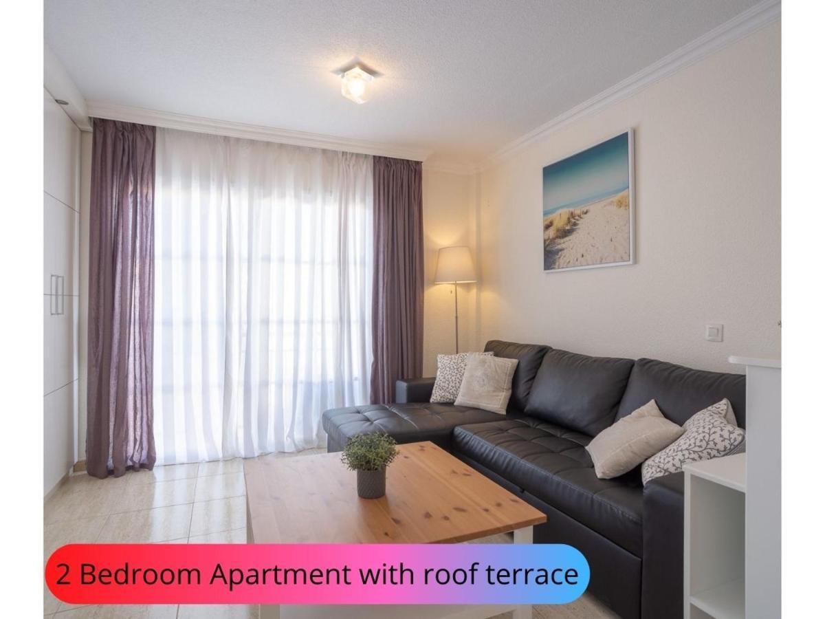 Apartment Desirable Rooftop Terrace , 2 Bedroom With Wifi In Costa Adeje *